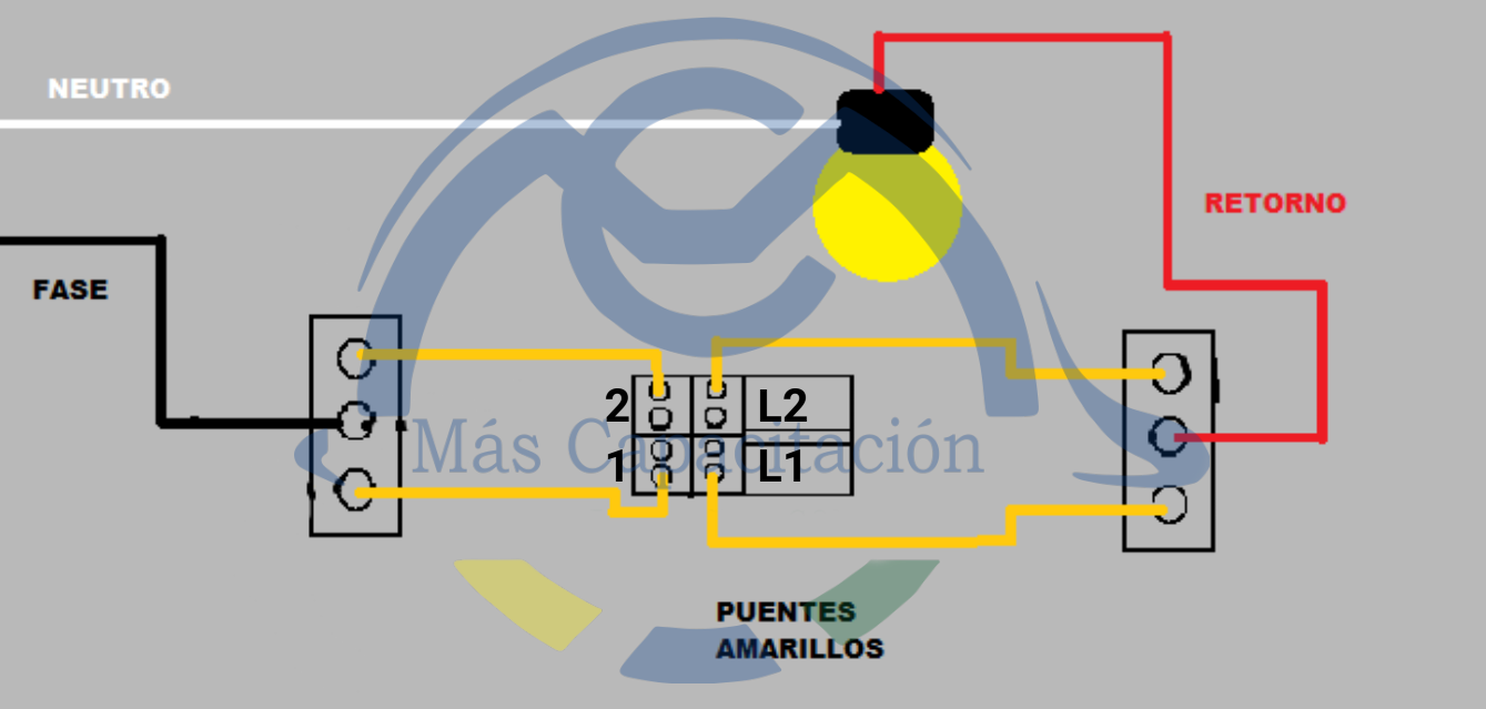 Como conectar un apagador de 4 vias con dos de tres vias | Más Capacitación